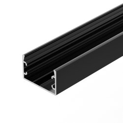Профиль PLS-LOCK-Н16-SMT-2000 ANOD BLACK (Arlight, Алюминий) 033295