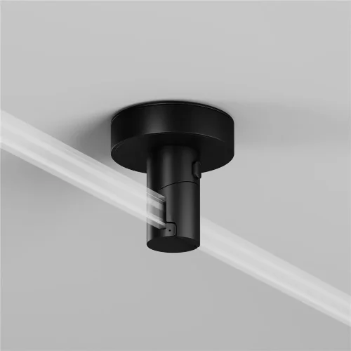 Крепление потолочное с вводом питания Flexity (Черный) TRA200C-B-11B - фото 5