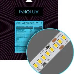 Лента светодиодная 93 546 СДЛ-2835WW238-17-CRI80-IP20-24V (уп.5м) INNOLUX 93546