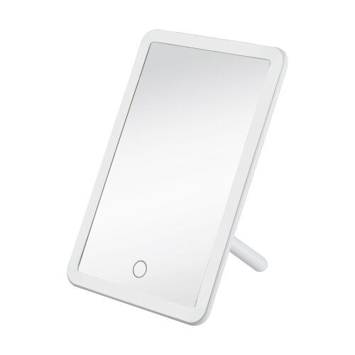 TLD-591 White-LED-80Lm-6000K-Dimmer Настольный светильник зеркало, 4W, Встроенный аккумулятор 3.7V-600mAh, Сенсорный выключатель, Диммер, Белый - фото 1