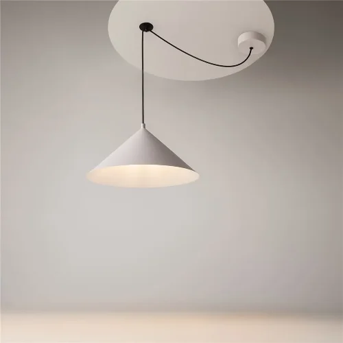 Подвесной светильник Basic colors E27х1 (Белый) - фото 3