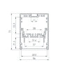 Профиль KLUS-POWER-W50-2000 ANOD (Arlight, Алюминий) 030303 - фото 6