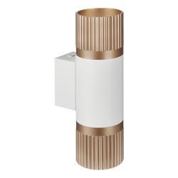 Светильник WOLTA WSL-GU10/W19WG-2 под лампу GU10 Белый / золотой DUO