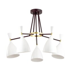 Люстра потолочная «LUMION» 4494/5C, серия: OLIVER (крепление на планке) - -