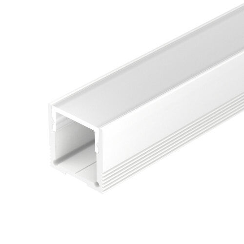 Профиль SL-SLIM20-H20-2000 WHITE (Arlight, Алюминий) 047631 - фото