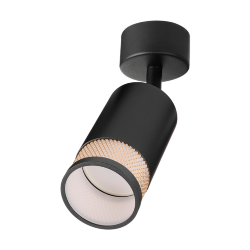 Светильник WOLTA WSL-GU10/S12BG под лампу GU10 Черный / золотой RETE