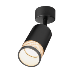 Светильник WOLTA WSL-GU10/S12BG под лампу GU10 Черный / золотой RETE