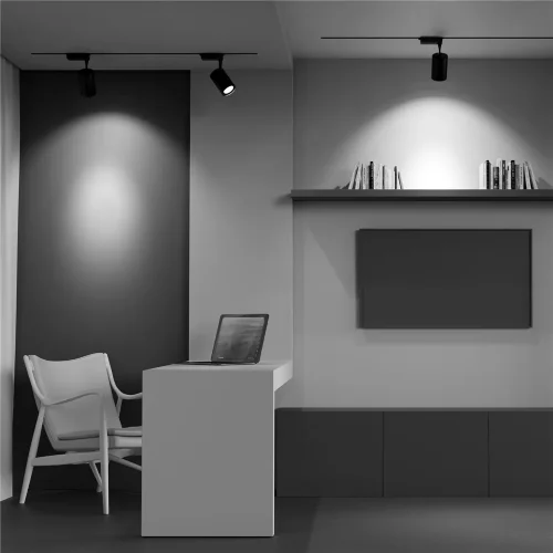 Трековый светильник Вуоро / Vuoro Unity  4000K 26Вт (Черный) TR003-1-30W4K-B - фото 5