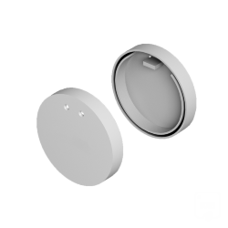 Заглушки для профиля TUBE 60 (Sılver)