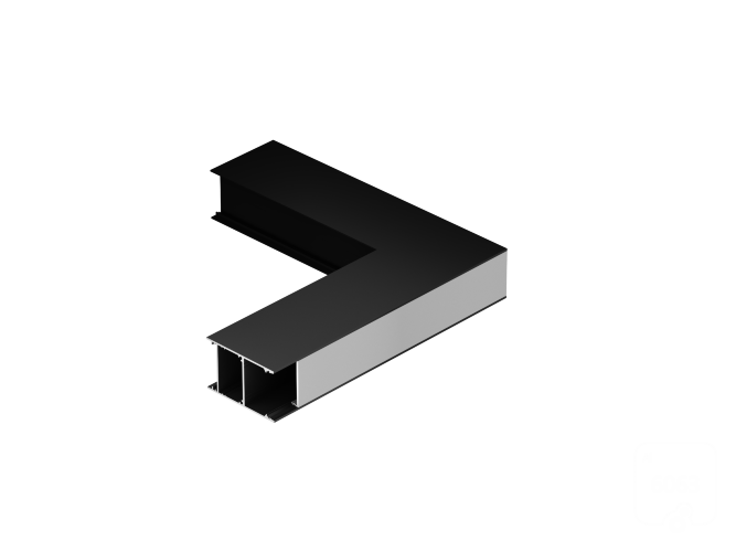 Соединительный элемент LINE 3556 (L3/RAL9005) - фото 1