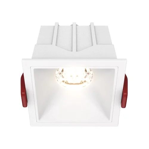 Встраиваемый светильник Альфа / Alfa LED 10 Вт 3000 К 36° (Белый) DL043-01-10W3K-SQ-W - фото