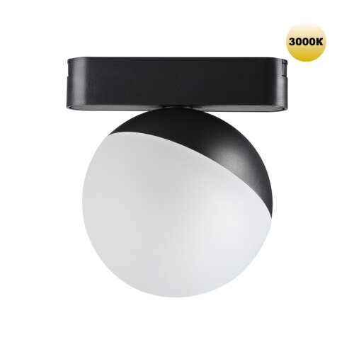 Трековый светильник для низковольтного шинопровода «Novotech» 359262, серия: SMAL (крепление к треку). Фото 1.