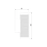 Настенный светильник Spike GU10 белый MRL 1014 - фото 4
