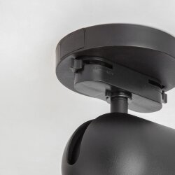 Basic System Шинопровод-адаптер черный TRAF-1-BK (047141)