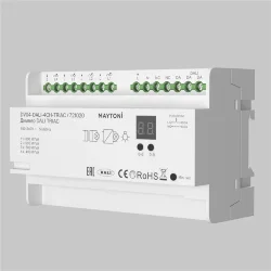 Диммер DALI DT6 четырёхканальный TRIAC 230В DIN 800Вт (Белый) 721020