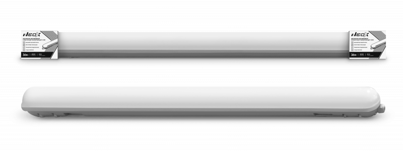 Светильник светодиодный герметичный транзитный ДСП-159Т 36Вт 4000К 105лм/Вт 3780Лм 1225х75х70мм IP65 NEOX - Фото