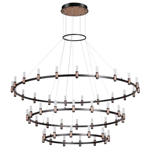 Люстра «ODEON LIGHT» 5009/204L, серия: Candel (крепление на планке). Фото 1.