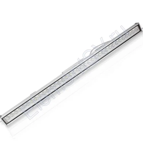 Линейный светодиодный прожектор Wallwasher V58 (36W, 220V, Warm White) - фото.