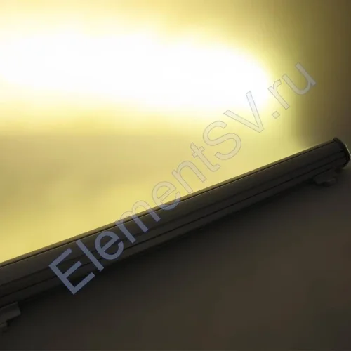 Линейный светодиодный прожектор Wallwasher V58 (36W, 220V, Warm White) - фото 3.