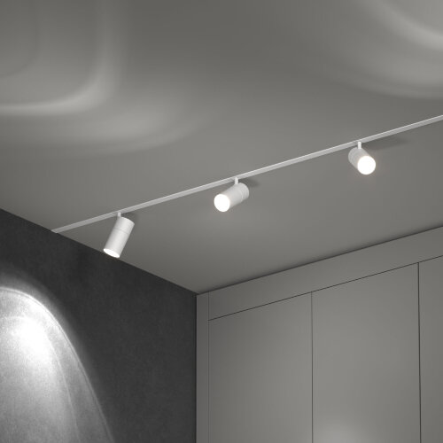 Slim Magnetic R02 Трековый поворотный светильник 12W 4200K белый - Фото 5