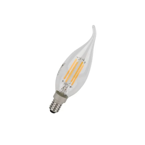 Лампа светодиодная филаментная 5W/2700K (=60W) E14 | Свеча на ветру | LED STAR 5Y FILAMENT | - OSRAM. Фото 2