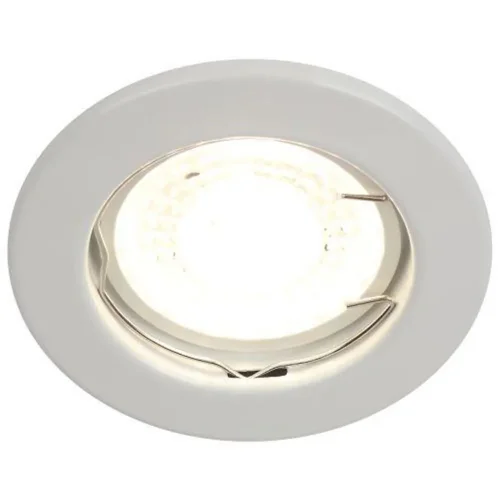 Светильник точечный ST1 WH 50Вт MR16 12В штампован. бел. ЭРА C0043797 - фото 4