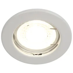 Светильник точечный ST1 WH 50Вт MR16 12В штампован. бел. ЭРА C0043797