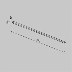 Трековый светильник Basis Basity 3000K/6000K 24Вт 120° (Черный)