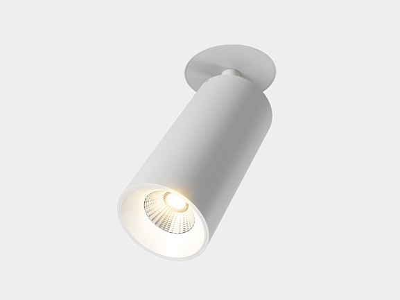 Крепление сменное М1 для светильников VILLY, поворотное встраиваемое в гипсокартон, цвет Белый, VL-M1-WH. Фото 3