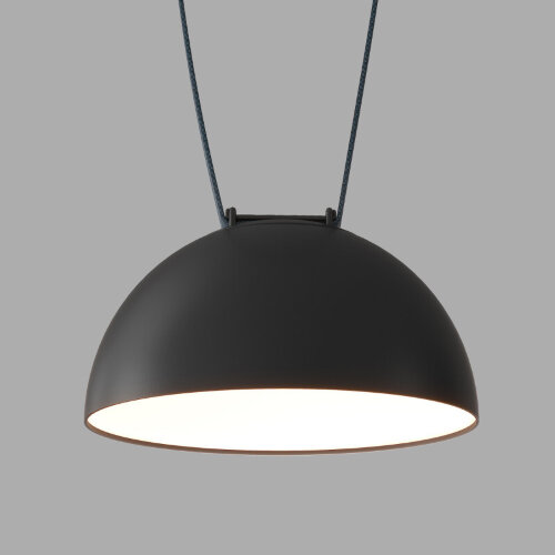 DK5660-BK Cветильник для трека-ремня Belty Smart, серия Flow со светодиодом, D220*H117мм, 48V DC, 24W, RA90, 120°, 3000-5700K, IP20, черный, алюминий. Фото 2