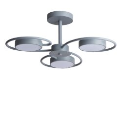 Люстра потолочная «LUMION» 5658/36CL, серия: EVIN (крепление на планке) - Смена режимов с клавиши выключателя