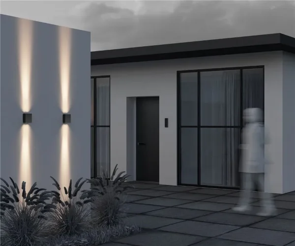 Настенный светильник (бра) Shell 3000K 15Вт IP 54 (Черный) - фото 7