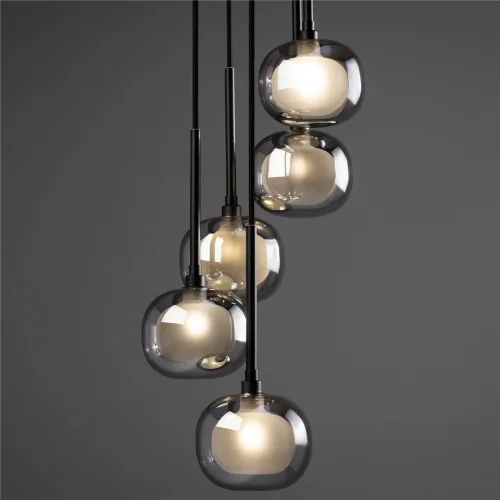 Подвесной светильник Freya FR5435PL-05B1 (Черный) - фото 6