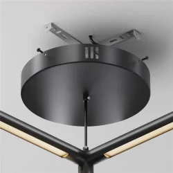 Потолочная чаша для ввода питания с блоком питания системы Shelf (Черный)