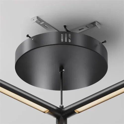 Потолочная чаша для ввода питания с блоком питания системы Shelf (Черный) - фото 4