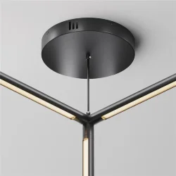 Потолочная чаша для ввода питания с блоком питания системы Shelf (Черный)