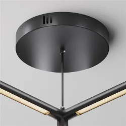 Потолочная чаша для ввода питания с блоком питания системы Shelf (Черный)