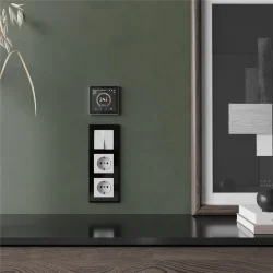 Умный сенсорный терморегулятор с LCD дисплеем белый W1851101