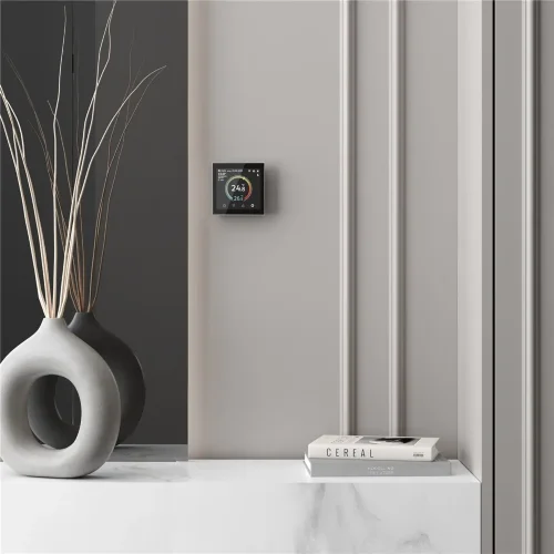 Умный сенсорный терморегулятор с LCD дисплеем белый W1851101 - фото 7