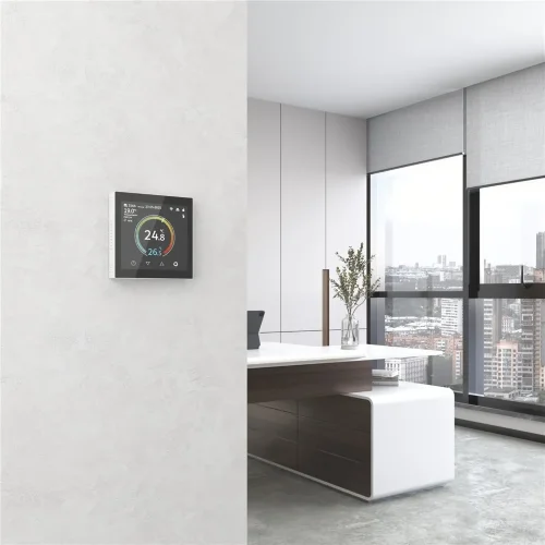 Умный сенсорный терморегулятор с LCD дисплеем белый W1851101 - фото 5