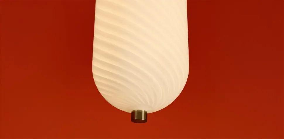 Подвесной светильник Ириде / Iride (Черный и Латунь) FR5627PL-L15BBS - фото 4