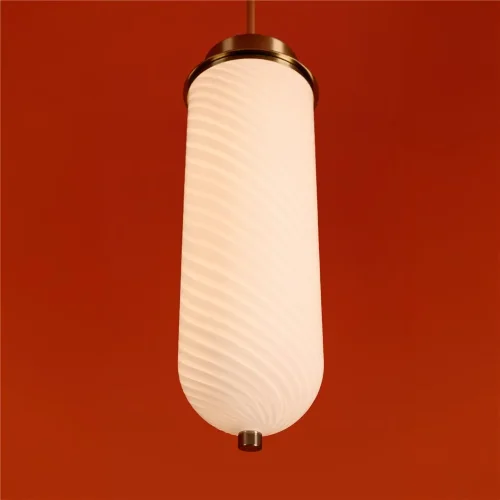 Подвесной светильник Ириде / Iride (Черный и Латунь) FR5627PL-L15BBS - фото 11