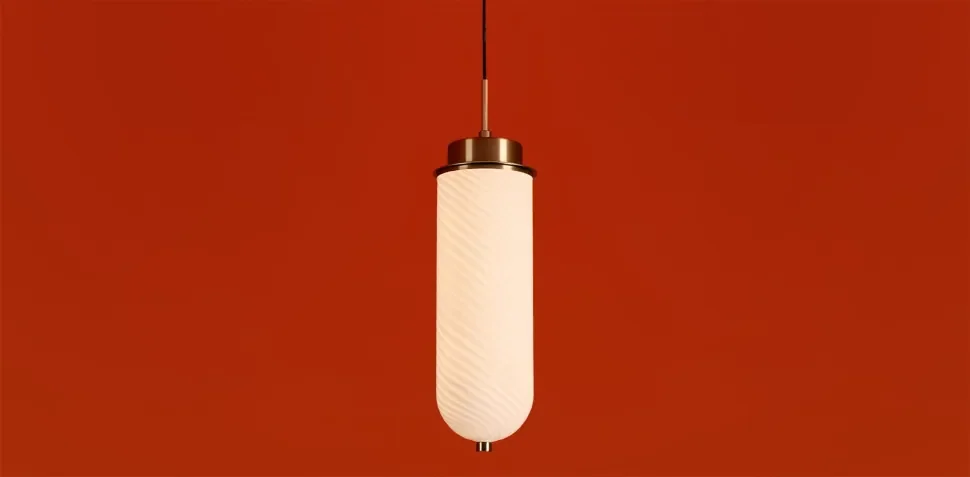 Подвесной светильник Ириде / Iride (Черный и Латунь) FR5627PL-L15BBS - фото 14