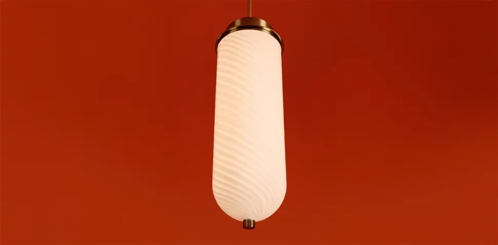 Подвесной светильник Ириде / Iride (Черный и Латунь) FR5627PL-L15BBS - фото 16