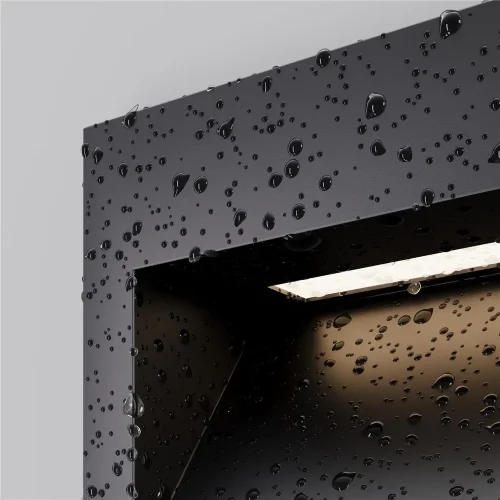 Подсветка для лестниц Футо / Futo 3000K 3Вт IP 65 (Черный) O512SL-L3B3K - фото 4