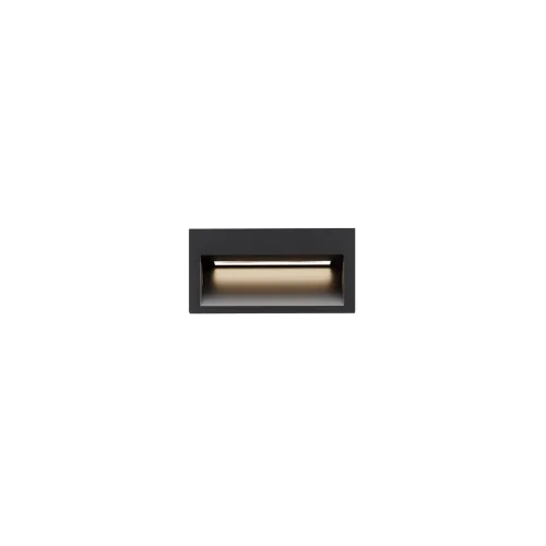 Подсветка для лестниц Футо / Futo 3000К 3Вт IP 65 41° (Черный) O512SL-L3B3K - фото