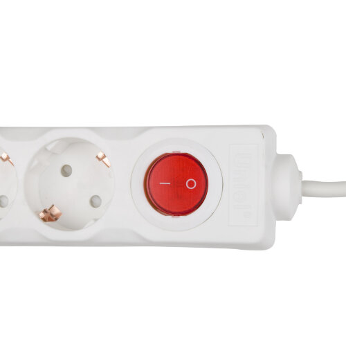 S-GCD3-3B Удлинитель Uniel серии Стандарт, с-з, 3 гн., шнур 3 м, выкл. - фото 4