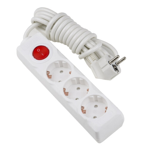 S-GCD3-3B Удлинитель Uniel серии Стандарт, с-з, 3 гн., шнур 3 м, выкл. - фото 5