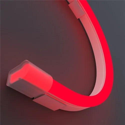 Гибкий неон 25x13 220В 8Вт/м Red IP65 50м (Белый) - фото 7