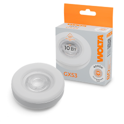 Светодиодная лампа WOLTA WSTD-GX-10W4KGX53-L 10Вт 4000K GX53 с линзой